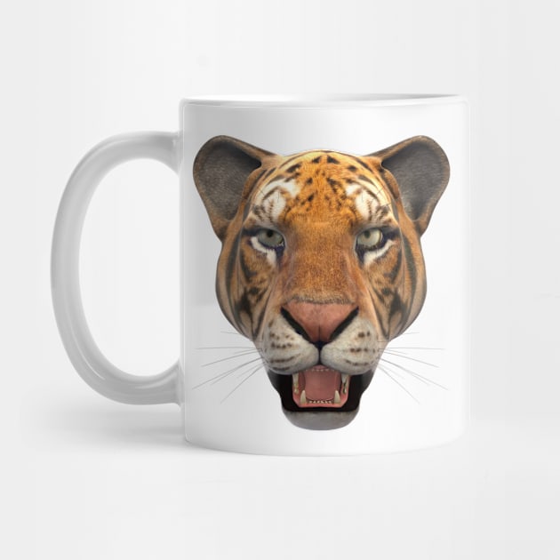 Tiger Head by freestyle_T33S